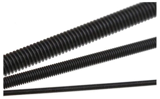 Závitová tyč metrická DIN975 trieda 10,9 čierna M18x1000mm - 1 ks.