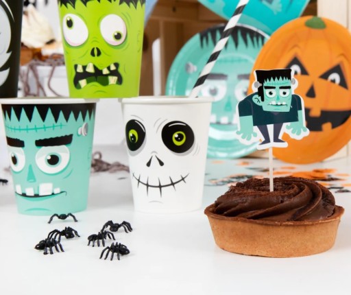 Papierová girlanda Monsters Banner Halloween Dekorácia Ornament 150cm