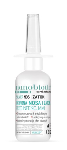 Nanobiotic MED Silver nosové dutiny 30 ml