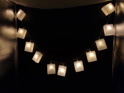 REŤAZ GARLAND LAMP s LED nápismi, 140 cm