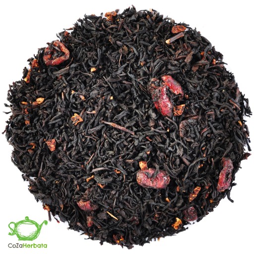 CRANBERRY - JAHODA Čierny čaj 50g WOW