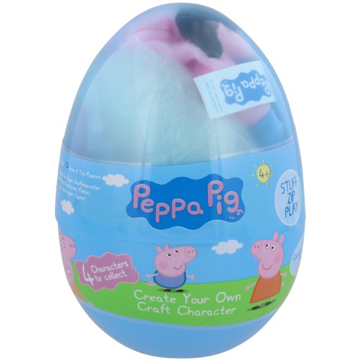 PLYŠOVÁ POSTAVKA PEPPA PIG UROBTE SA VO VAJCI PRASIACIEHO Peppa
