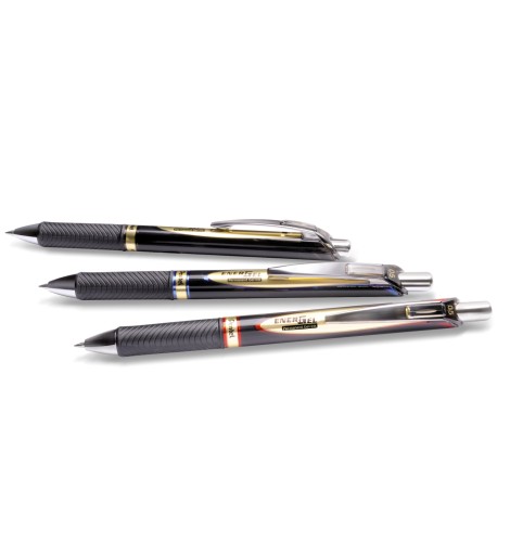 Guľôčkové pero čierne 0,5 MM ENERGEL BLP75 Pentel