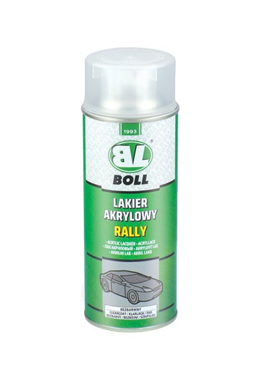 BOLL Priehľadný akrylový lak RALLY Spray 400ml