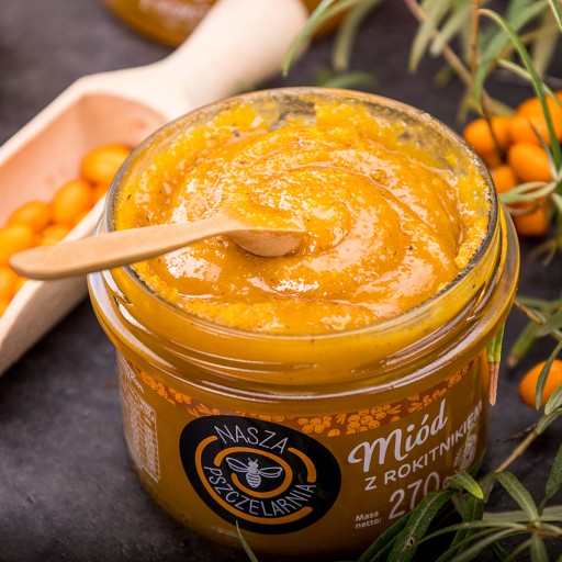 Multikvetový med s rakytníkom 270g