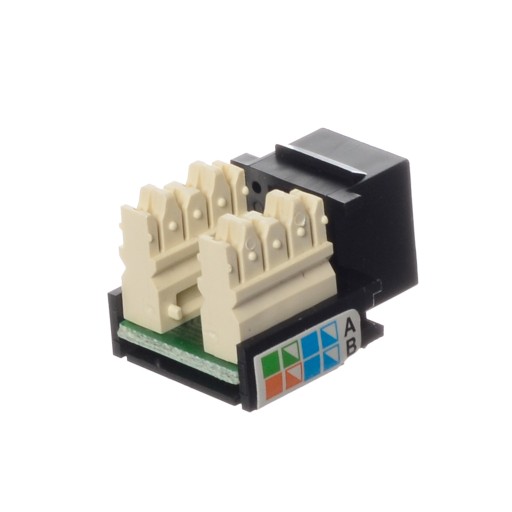 Keystone so zásuvkou RJ45 bez použitia nástrojov