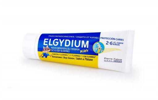 ELGYDIUM banánová zubná pasta pre deti 2-6 rokov 50ml