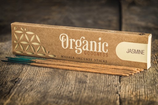 Organické vonné tyčinky Masala - Jazmín