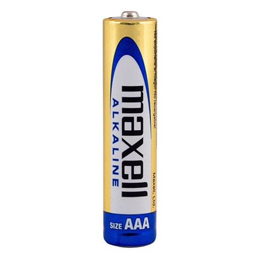 Batérie AAA Alkaline R3 1,5V Maxell Výkonné 4 kusy Originál