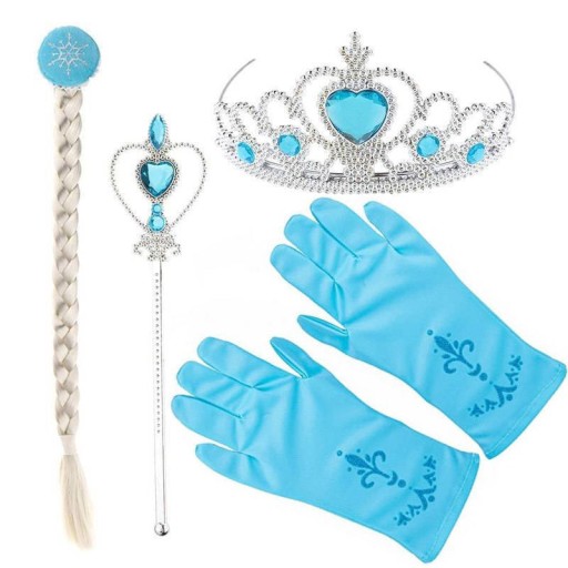 Rukavice ELSA'S BRIT CROWN WAND OUTFIT tiara