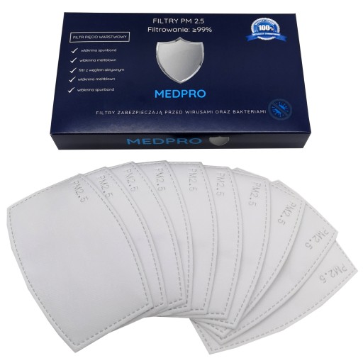 Filtračné filtre pre karbónové masky PM2.5 N99 CARBON