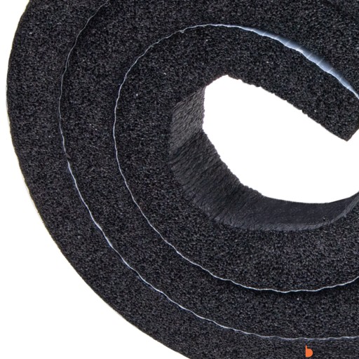SAMOLEPIACIE TESNENIE NA DVERE, OKNÁ, BRÁNU, GUMU, PENOVÉ gumy, 13 mm, 1 m