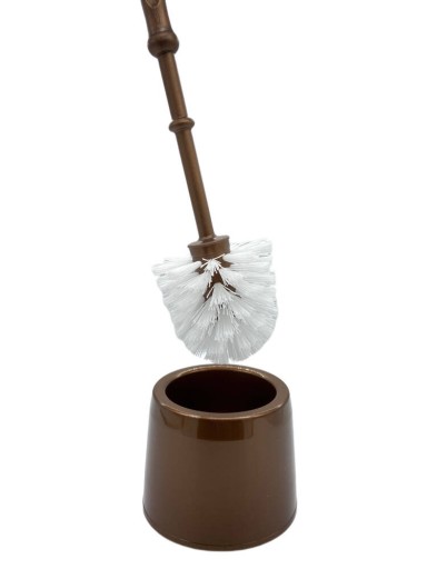 Toaletná sada Toaletná sada pre toaletnú kefu s nádobou Čierna