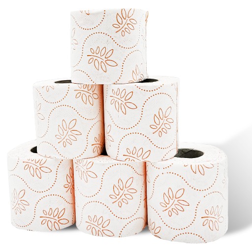 Veľmi jemný toaletný papier! 3 vrstva biela
