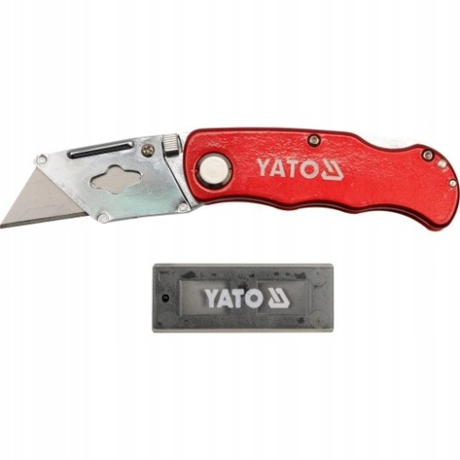 Nôž YATO YT-7532 S TRAPÉZOVOU ČEPELOU 150MM + NÁHRADNÉ ČEPELE