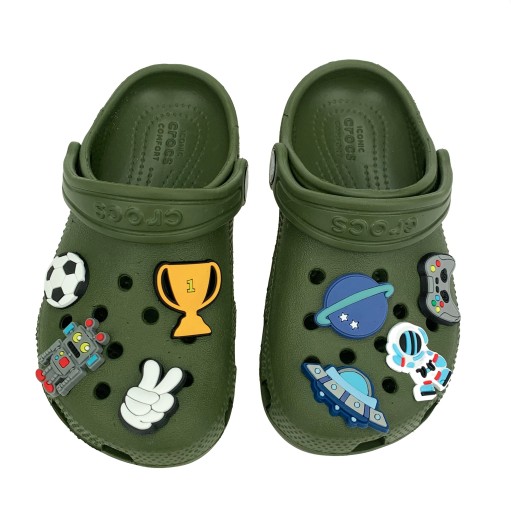 SET štipcov Crocs, 8 ks Chlapčenské doplnky