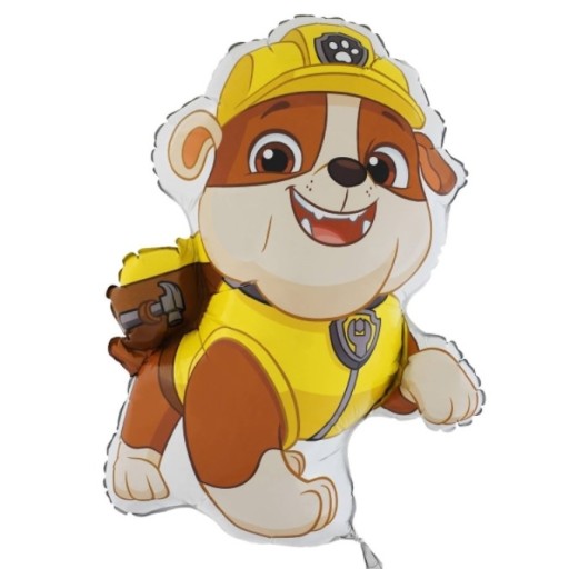 Paw Patrol Rubble 29'' - 74 cm! - Metalizované