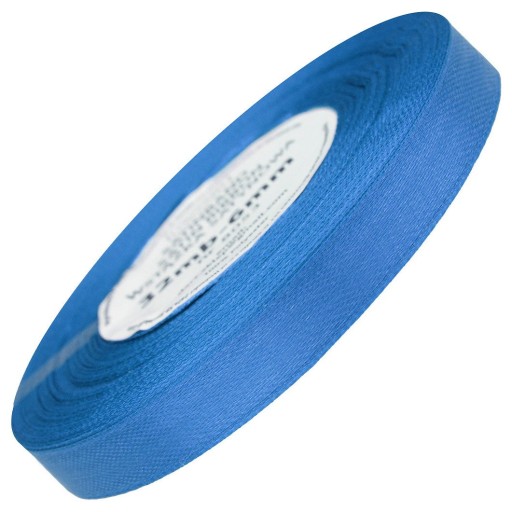 STUHA saténová modrá STUHA 12mm - 32m