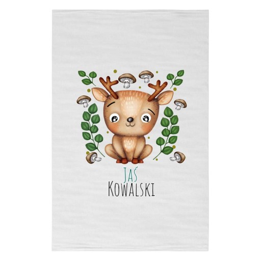 Uterák do škôlky 30x50 + Meno JELEŇ