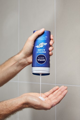 NIVEA PROTECT CARE Pánsky sprchový gél Čistiaca čistiaca tekutina 250 ml