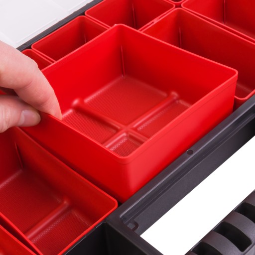 Organizér na náradie NORP14 - červený