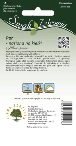 Semená pórových klíčkov 5g - Semená - W. Legutko