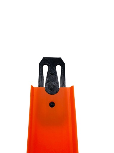 HOT WHEELS TRAŤOVÝ KONEKTOR, ČIERNA - SADA 10ks