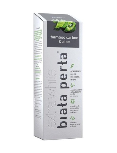 WHITE PEARL Zubná pasta s bambusovým uhlím