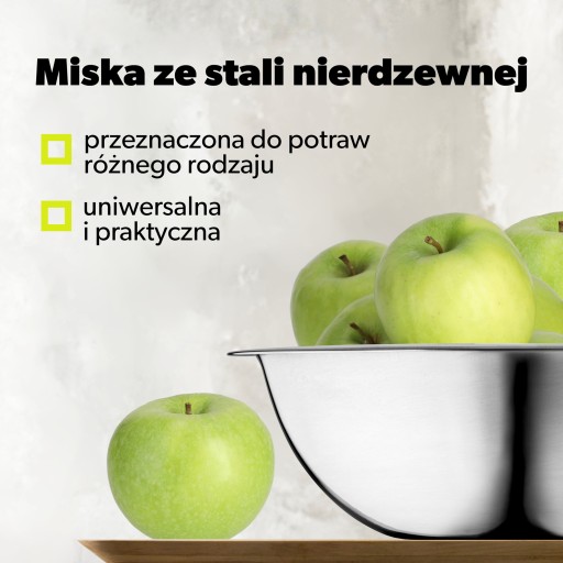 NEREZOVÁ MISKA NA ŠALÁT, 20 cm