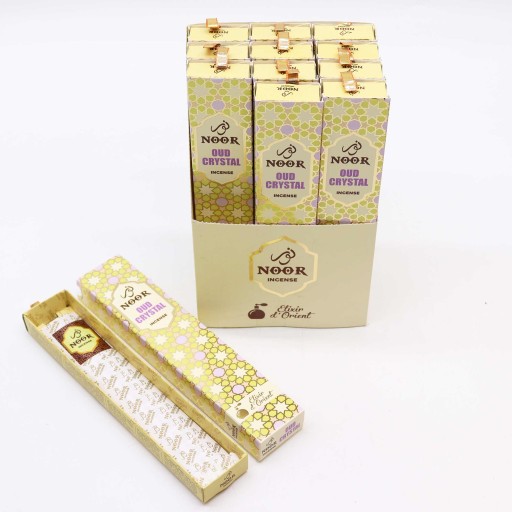 Noor oud Crystal prémiové vonné tyčinky 15g