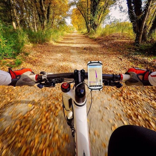 SILIKÓNOVÝ držiak na bicykel pre TELEFÓN 360° E027