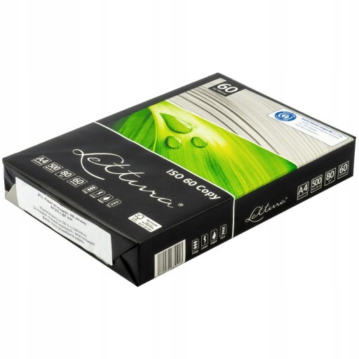 Ekologický papier A4 LETTURA 80g nebielený EKO RYZA 500 listov