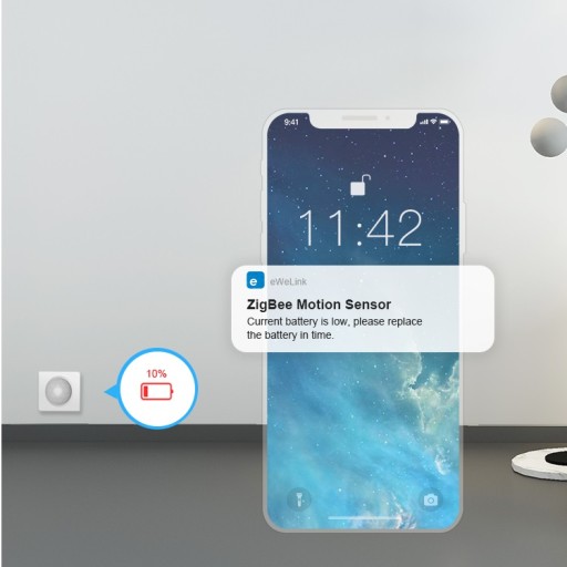 Držiak snímača pohybu Sonoff SNZB-03 PIR - ZigBee