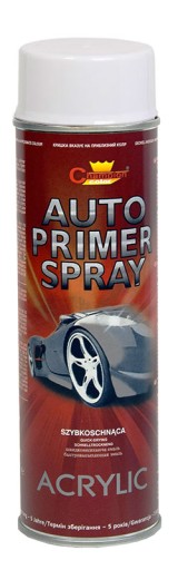 Sprej Auto Acryl Champion 500ml - biely základný náter