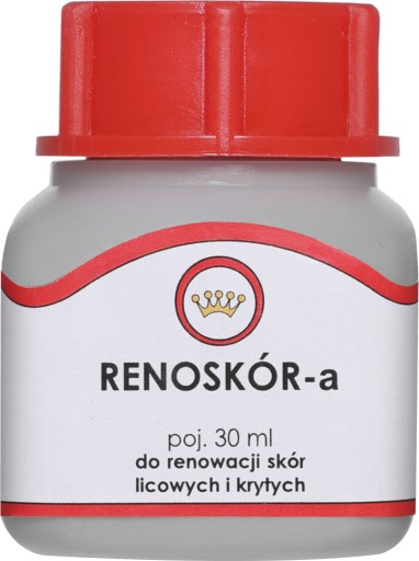 Farba na kožu Renoszkol lak 30ml grafit