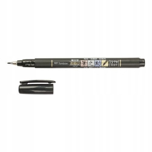 Mäkké kaligrafické pero Fudenosuke. čierny Tombow