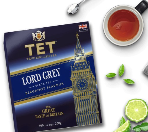 TET LORD ŠEDÝ ČIERNY ČAJ 100 TB