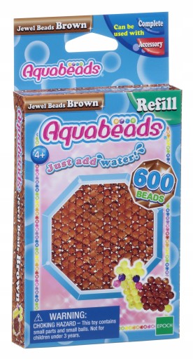 Aquabeads Hnedé Jewel Beads 32738
