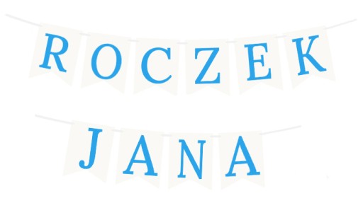 Flageta pre Banner Blue LETTER K 15x21cm
