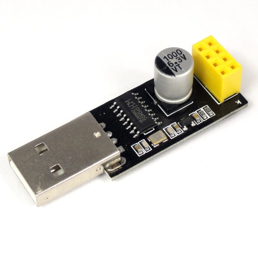 ESP-01 ESP-01S UART CH340 Programátor USB adaptéra