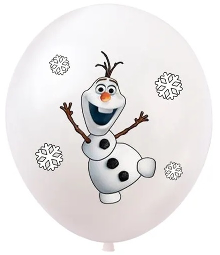 SADA BALÓNOV ELSA FROZEN OLAF FROZEN 6 KS