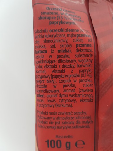 DJ Snack vyprážané arašidy s paprikou 100 g