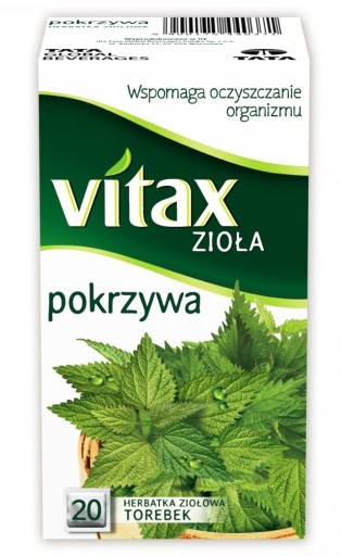 Vitax žihľavový bylinkový čaj 20ks 1,5g x2