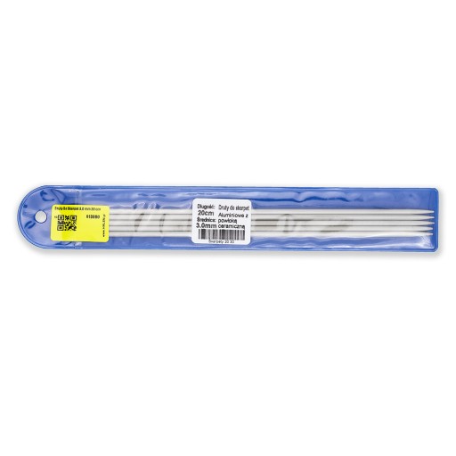 Ihlice na pletenie 3,0 mm 20 cm bal./5 ks
