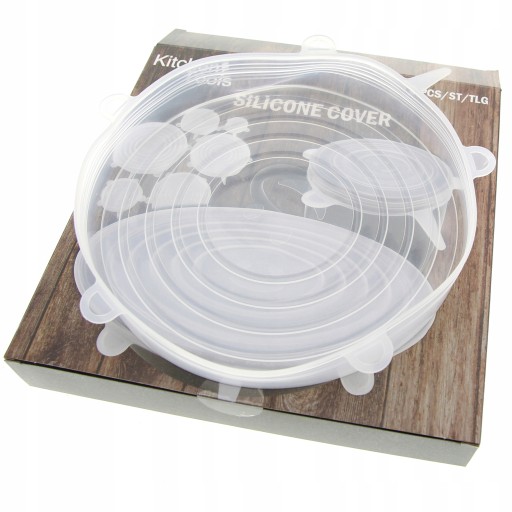 SADA POKRÝVKOV NA UCHOVÁVANIE POTRAVÍN 6