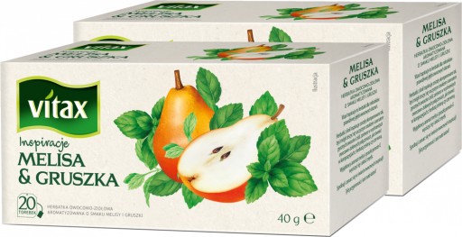 Vitax Melisa Hruškový čaj 20 tb