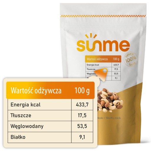 STUDENT MIX bohatý na orechy a sušené ovocie 250g