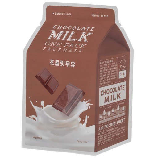 A'Pieu Chocolate Milk Jednobalenie pleťovej masky Kakaová maska 1 ks