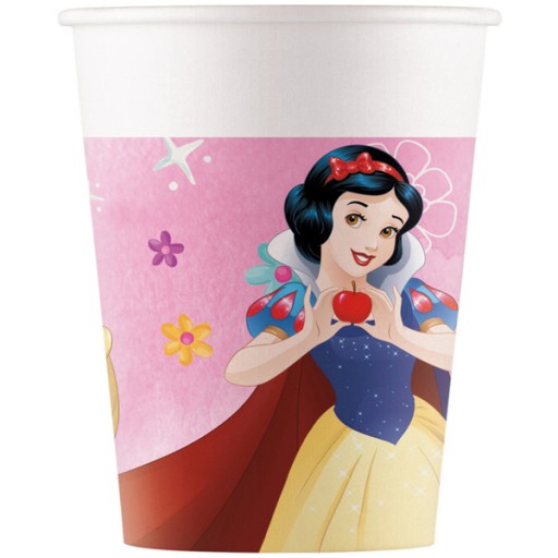 PRINCESS PAPIEROVÉ POHÁRKY 200 ML 8 KS.