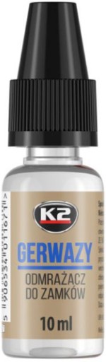 K2 Gerwazy 10ml K657 rozmrazovač zámkov do -60°C